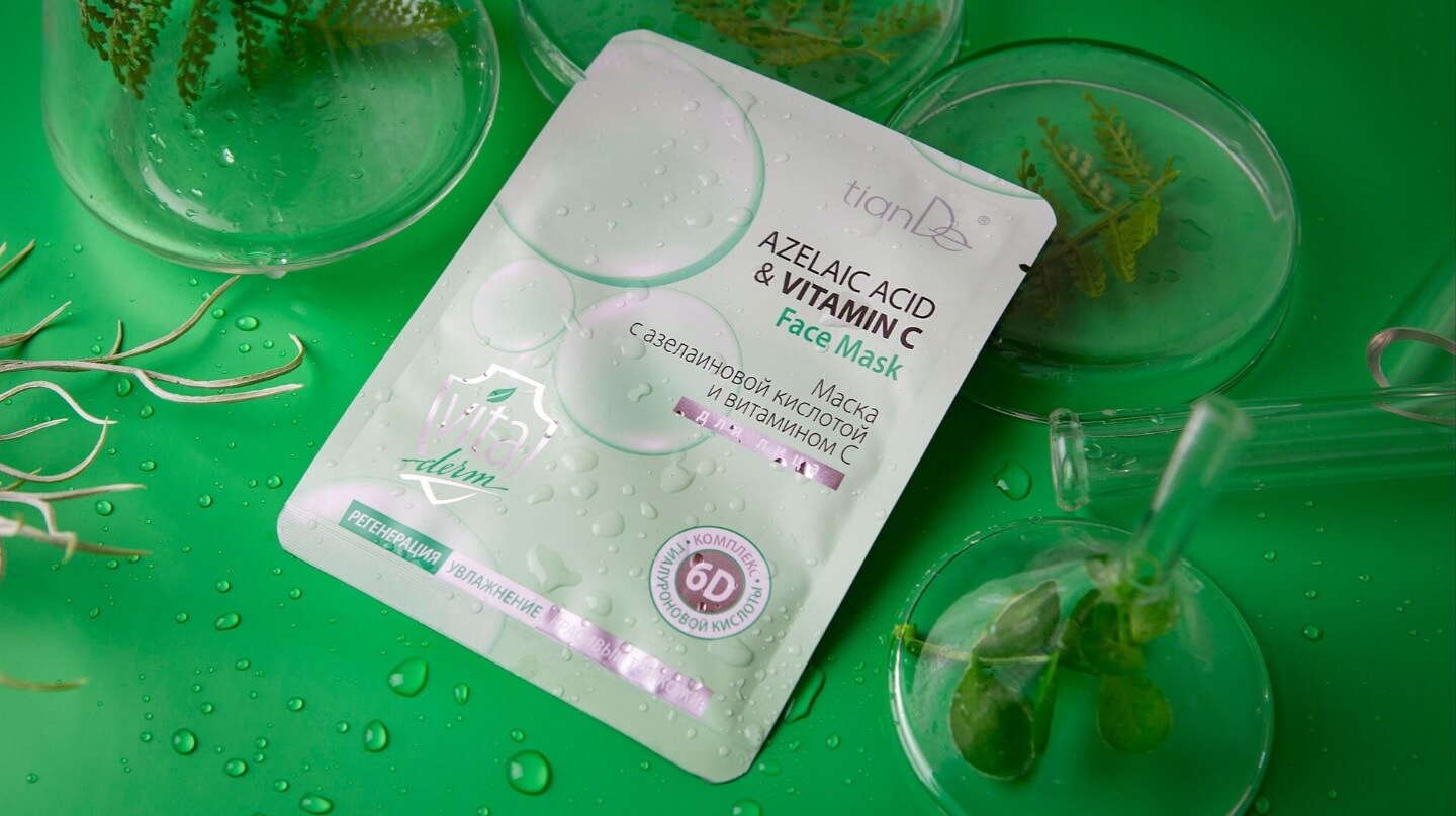 Маска за лице с азелаинова киселина