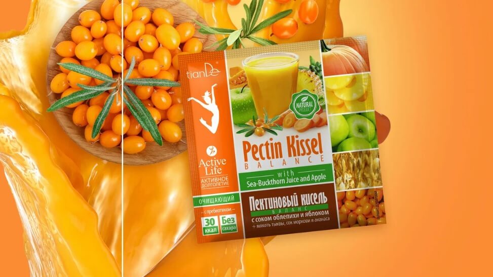 морска елда и ябълка