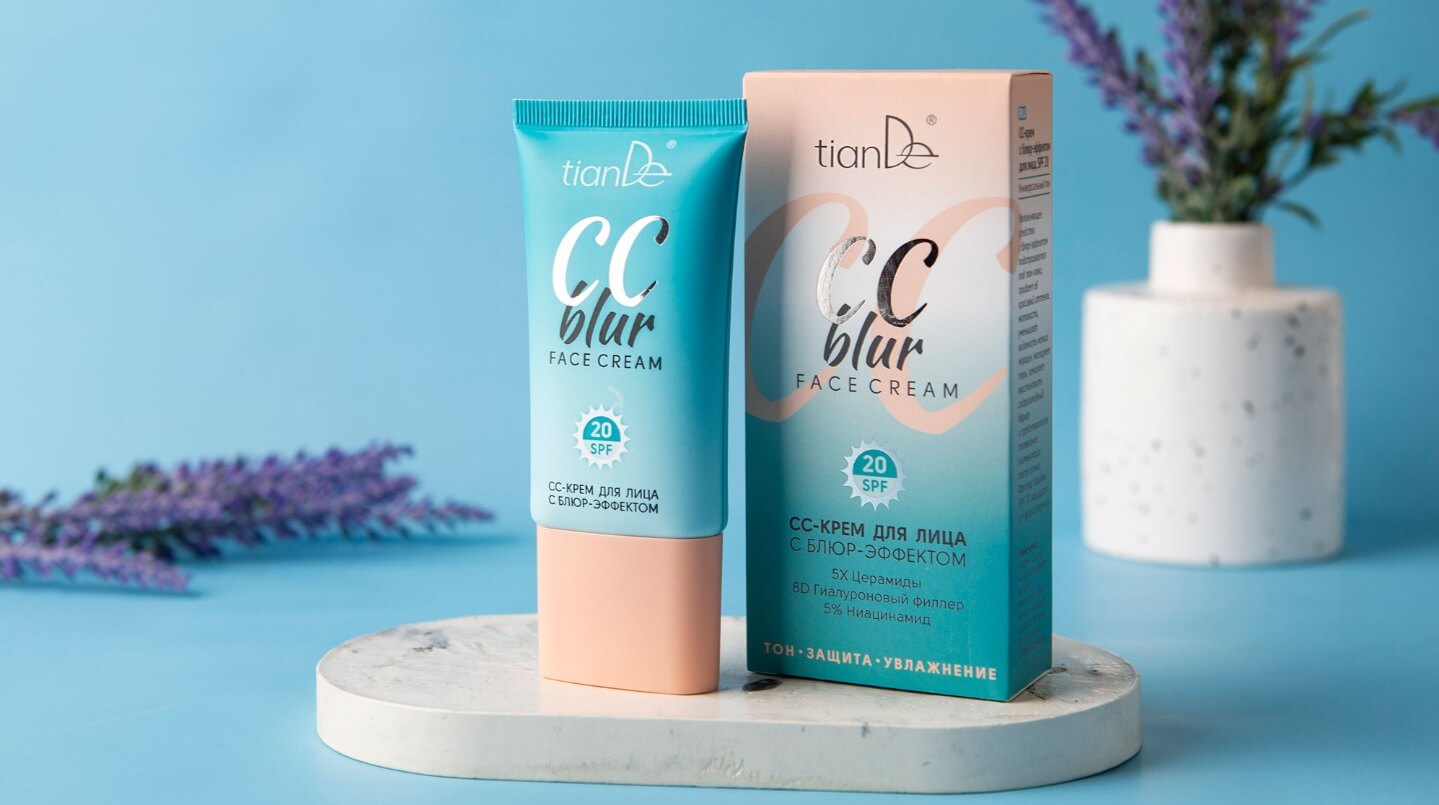cc крем с блюр ефект