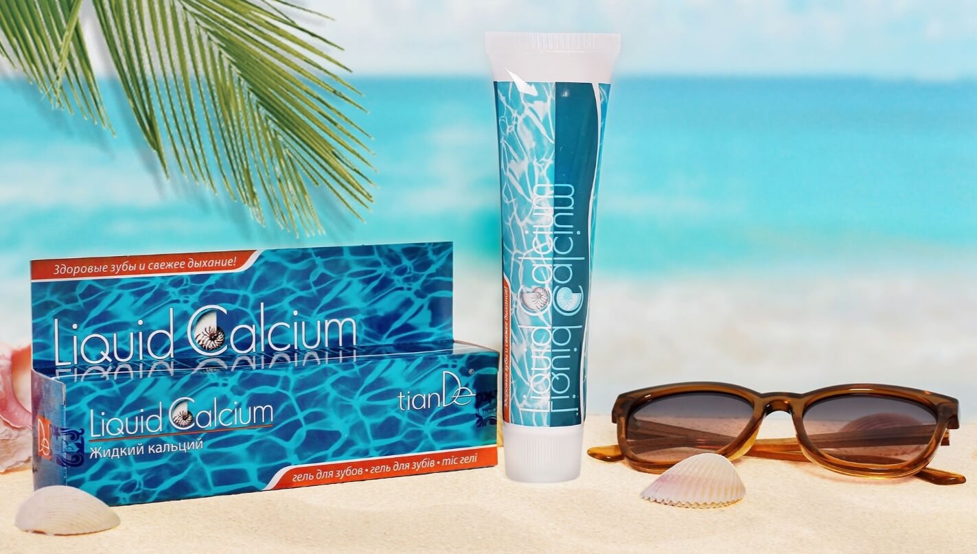 течен калций