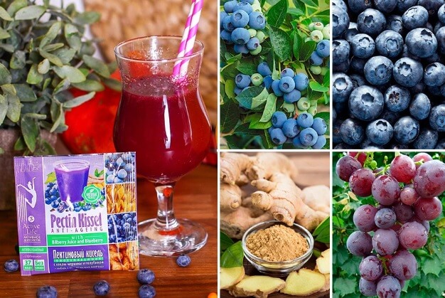 кисел с боровинки