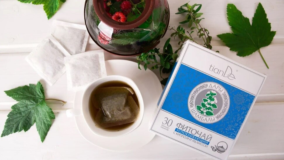 успокояващ чай