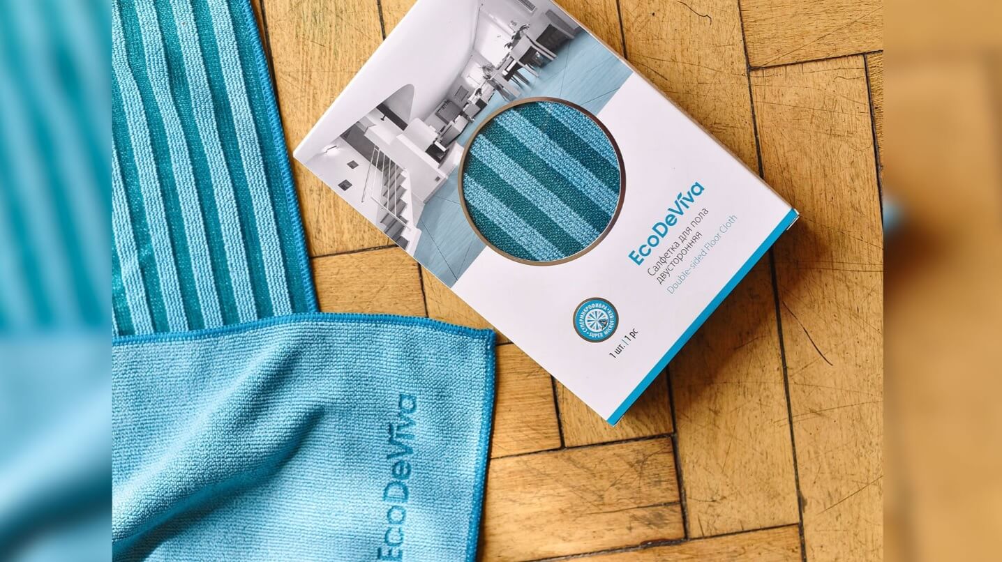 Двустранна кърпа за под