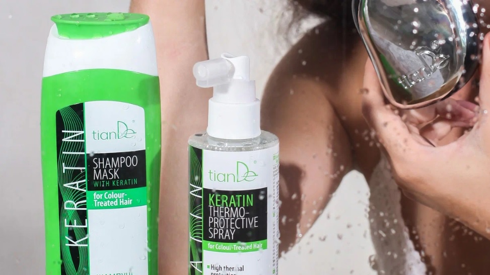 шампоан-маска с кератин