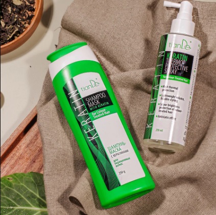 шампоан-маска с кератин