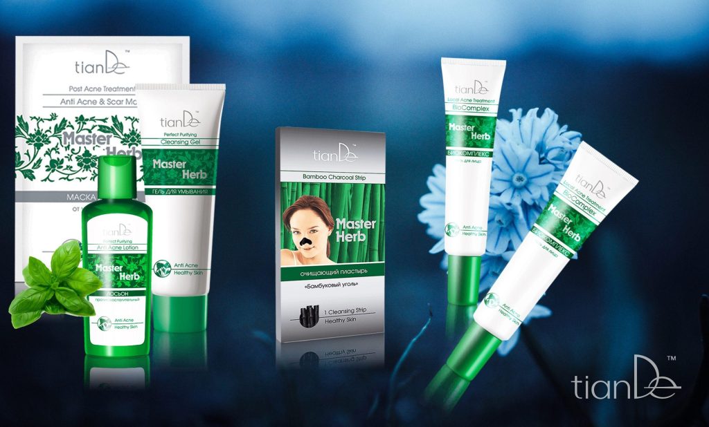 Серия Master Herb за борба с акнето